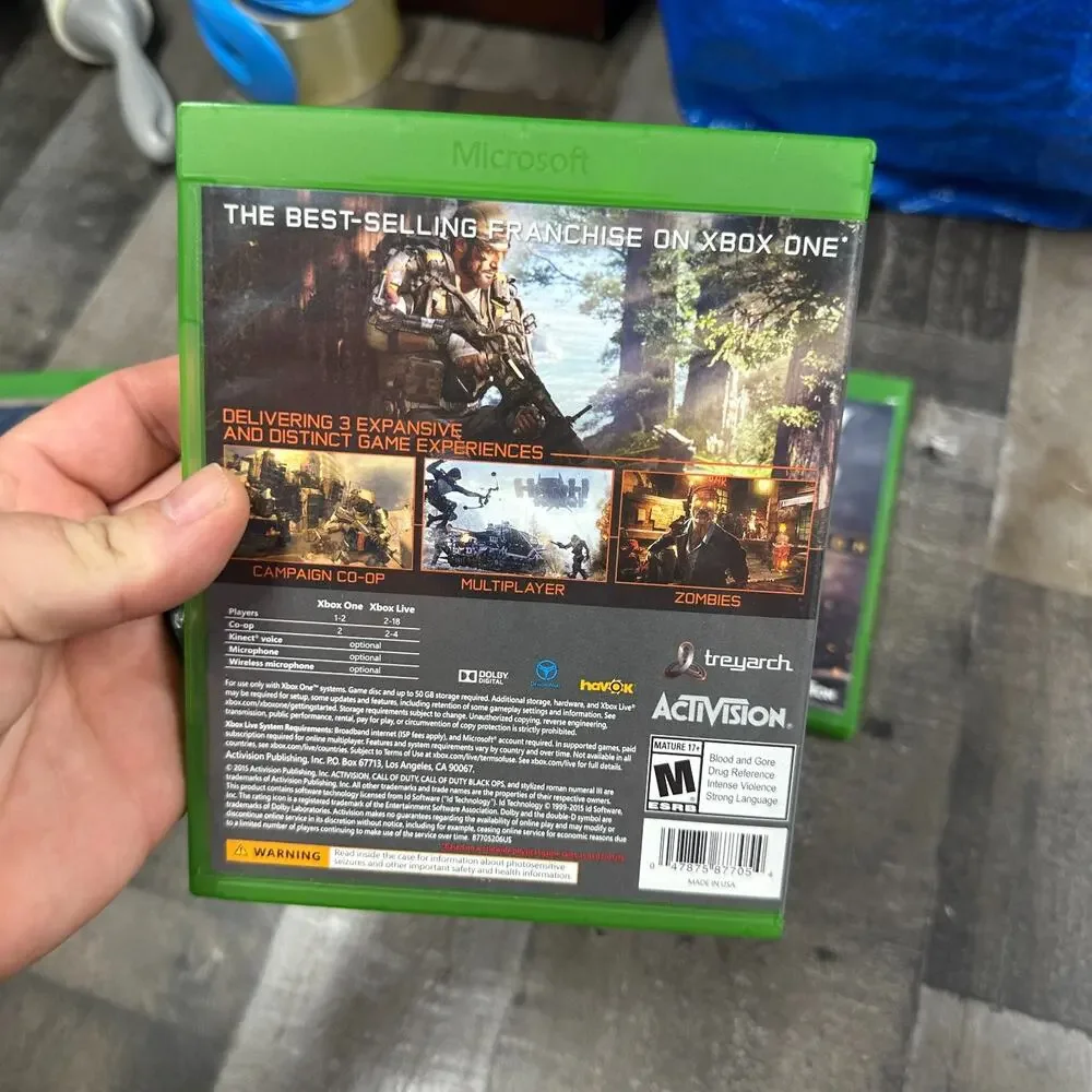 Call‎ of Duty: Black Ops Cold War Xbox One iii Advanced Warfare